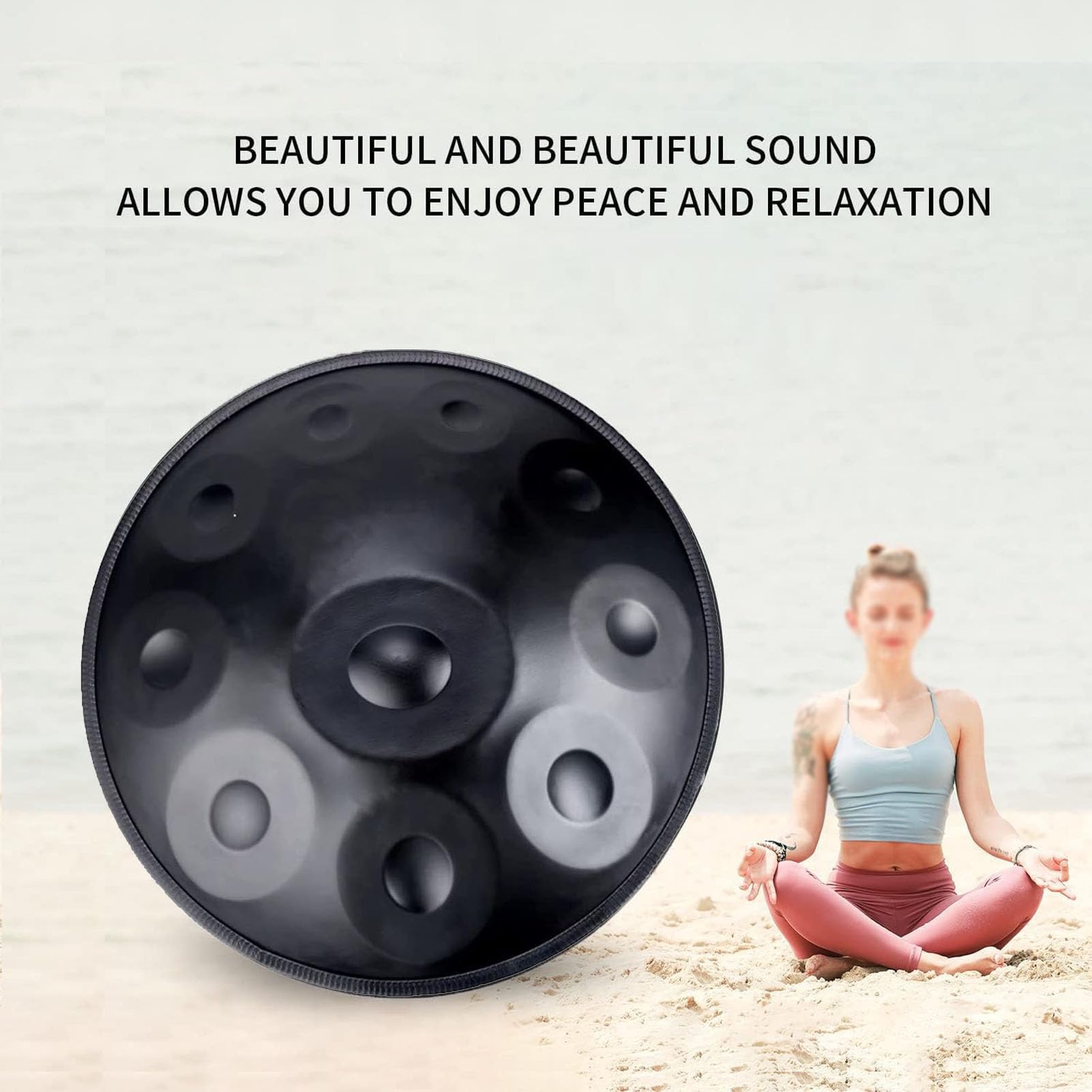 Amazon.co.jp: 432Hz/440Hz ハンドパンドラム タングドラム Dマイナー